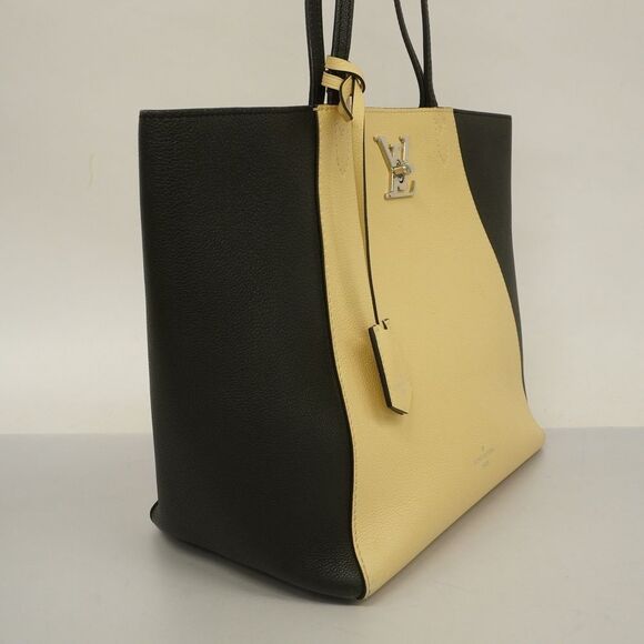 Louis Vuitton Tote Bag Lock Me Cover Noir - Picture 2 of 11